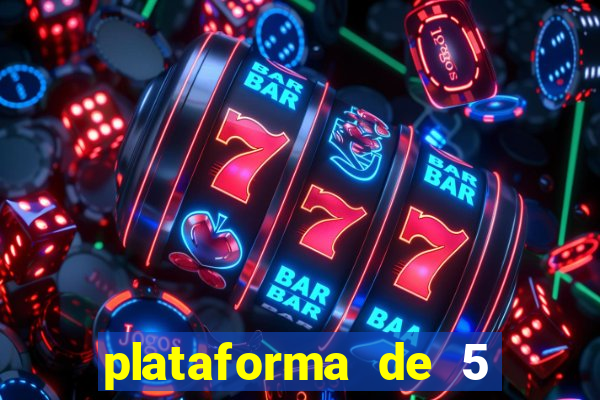 plataforma de 5 reais fortune tiger