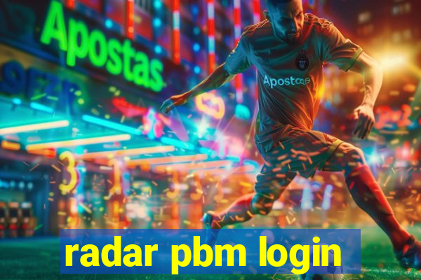 radar pbm login