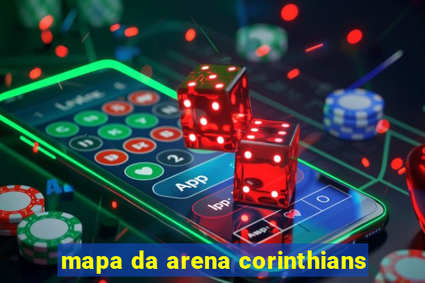 mapa da arena corinthians