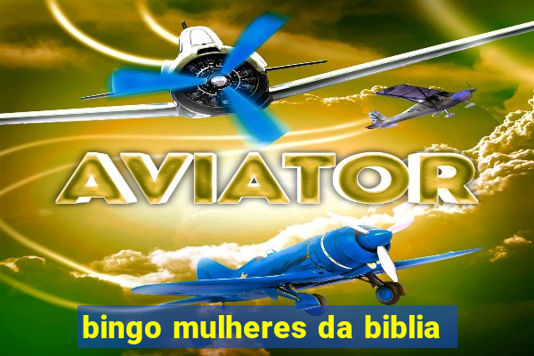 bingo mulheres da biblia